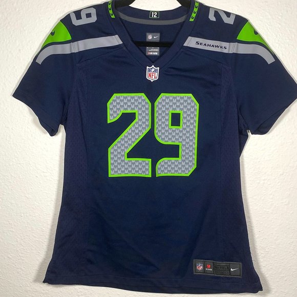 NFL Seattle Seahawks Earl Thomas III #29 Nike Womens Medium Jersey - Picture 2 of 8